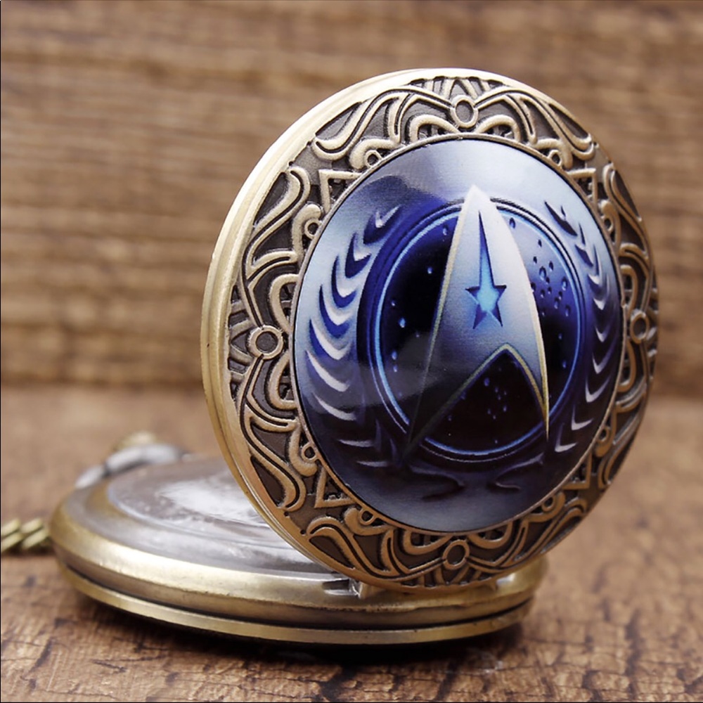 Brand New Star Trek Pocket Watch - Picture 3 of 8